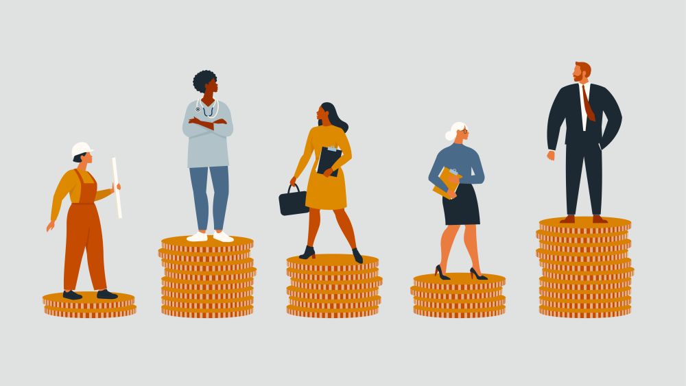 Employees and employers have very different opinions about how pay equity looks at their organization, a new survey found. (Getty)
